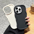 WOGROO 12 12 6.1-Inch, Slim Fit Case for iPhone and iPhone Pro Wave Frame, Cute Soft TPU Thin Protective Phone Cover