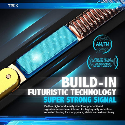 Tekk 1500/2500 3500/1994-2026 4.8 Inches Short Antenna Compatible with Dodge RAM Trucks / / Designed for Optimized