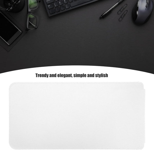 Keyboard Case, Thin Portable Faux Leather Dustproof Waterproof Shockproof Carrying Bag for Logitech K380 (White +