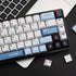 MOLGRIA Keycaps Hello World 134 Set, Custom PBT Cherry Profile Key Caps with Puller for Gateron Kailh MX