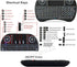 Dreamlink 3 Colour Backlit Mini Wireless Keyboard and Mouse, 2.4GHz Wireless Touchpad Rechargeable Combos for PC, Pad,