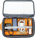 Lowepro GearUp Pouch Large, Travel Case for PC Cables, Adapters, Batteries, Chargers, Small Cameras, Made of Recycled