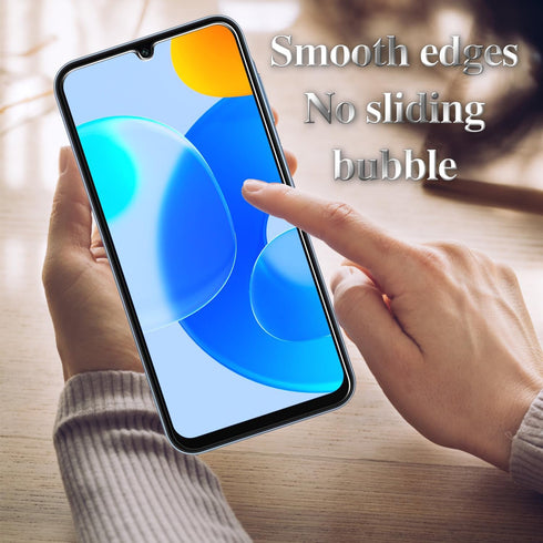Kesuwe Screen Protector for Samsung Galaxy A25 5G - 3 Pack, Tempered Glass, Anti Scratch, 9H Hardness