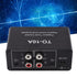 Garosa Mini Electronic Audio Stereo Preamplifier, DC 12V Small Stereo Audio Amplifier with Treble Bass Volume Control