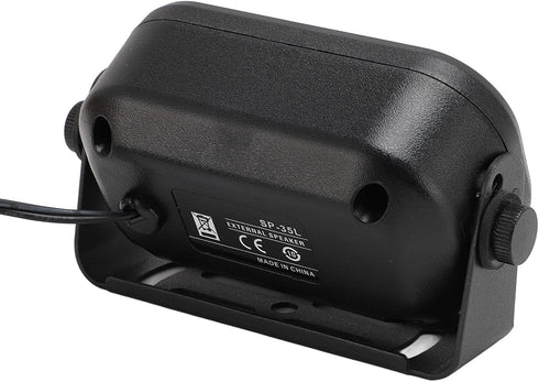Yoidesu 35L 3.5mm 14.76ft SP External Speaker, Mobile Radio Car Truck Vehicle Speaker with Cable, Mini External Speaker