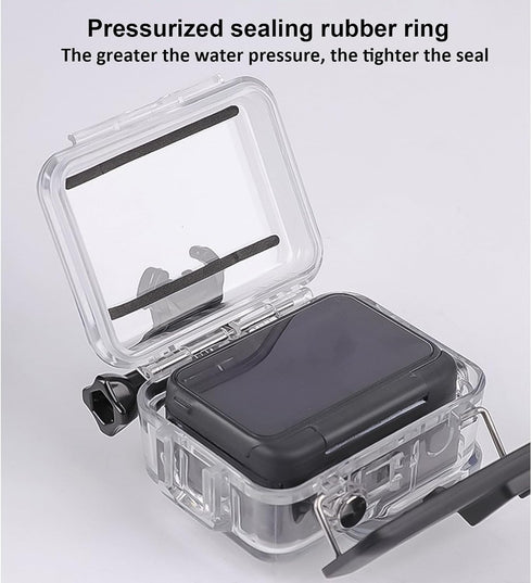 LICHIFIT Waterproof Dive Case for Inst360 ACE Pro Action Camera, Protective Housing Cover 60m/197ft