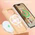 BENTOBEN Translucent Matte Slim Magnetic Case for iPhone 15 Plus, Compatible with MagSafe, Khaki