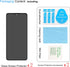 2 Pack Privacy Screen Protector for Samsung Galaxy S23, Anti-Spy Tempered Glass, Ultra HD, Bubble-Free