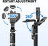 Selfie Stick Tripod, All in One Extendable & Portable Selfie Stick with Wireless Remote Compatible with iPhone 14 13 12