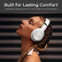 90H 3 DOQAUS Bluetooth Headphones Over Ear, Playtime, EQ Modes, HiFi Audio, ENC Mic, Reinforced Durable Frame & Soft