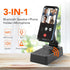 taopodo Multifunctional Cell Phone Stand with Wireless Bluetooth Speaker and Anti-Slip Base, HD Stereo Compatible