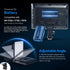 SL100D LED Video Light, Bi-Color on Camera, Continuous Dimmable Photography Lighting, Portable Studio LED Panel