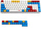 YMDK PBT Keycaps ZDA, Similar to XDA Japanese Keycap Dye Sub for MX Keyboard 104 87 GK61 96 84 GK64 68 Key Caps (123