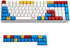 YMDK PBT Keycaps ZDA, Similar to XDA Japanese Keycap Dye Sub for MX Keyboard 104 87 GK61 96 84 GK64 68 Key Caps (123