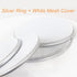 Fielect 2Pcs 8" Speaker Grill Mesh Cover, White SubWoofer Grill Cover with 8 Screws, Car Speaker Guard Protector