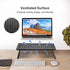 4 Inches (MST004) suptek Monitor Stand Riser for Computer,Laptop,Printer, Notebook and All Flat Screen Display