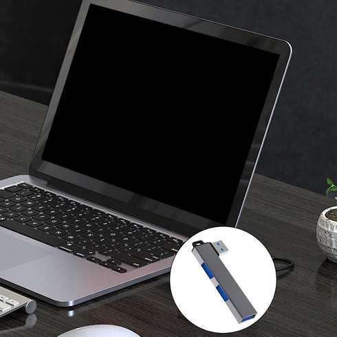 Tuygn USB3.0 1 USB3.0 2 USB2.0 Lightweight Hubs Adapter USB Splitter for Laptops PC with and Port Compactly