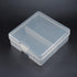 uxcell Hard Plastic Large Battery Storage Box Holder Organizer for AAA/AA/C/D/9V Batteries, Protective Container