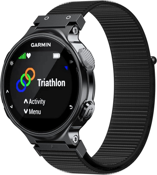 NotoCity Nylon Forerunner 735XT Band, Forerunner 235 Smartwatch Band, Forerunner 630/620 Strap, Approach S6