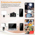 ULANZI VL100X Dimmable 2500-6500K 2000mAh Selfie Light, Clip LED Light Panel for Phone/Laptop/Tablet/Computer, Bi-Color