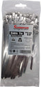 Superun Metal Zip Ties, 5.9 Inch Stainless Steel Cable Ties, Heavy Duty Pack of 100 pcs