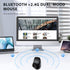 iClever Bluetooth Mouse, Wireless Dual Device Mouse with 5 Adjustable DPI, 6 Buttons, Rechargeable, Ergonomic Design for Laptop, iPad, MacBook, Tablet, PC