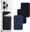 3Pack Cell Phone Card Holder Pocket for Back of Phone,Stretchy Stick on