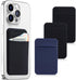 3Pack Cell Phone Card Holder Pocket for Back of Phone,Stretchy Stick on