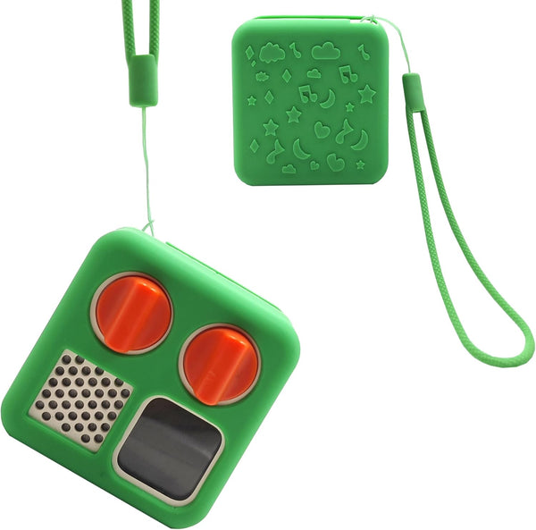 Silicone Shell Cover Case for Yoto Mini Player, Protective Sleeve Compatible with Yoto Mini Bluetooth Speaker (Green)