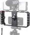 Zeadio Smartphone Video Cage Rig, Filmmaking Vlogging Case, Phone Stabilizer Tripod Mount for iPhone and Android