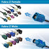 SZSAUTO 12 Inch 30cm 4G Fakra Z Male to Female Car Antenna Extension Cable for Vehicle Stereo Android Head Unit GPS