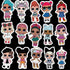 50pcs Surprise! Vinyl Waterproof Stickers - Decals for Car, Laptop, Luggage, Skateboard, and Bicycle