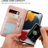 Bocasal 13 5G 6.1 inch Detachable Wallet Case for iPhone RFID Blocking Card Slots Holder Premium PU Leather Magnetic