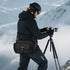 ANILD DSLR Gadget Bag, Crossbody Camera Bag for Photographers, Solid Water-resistant Travel Photography Camera