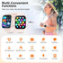 Hwagol Smart Watch - 1.85 Inch Fitness Tracker - Answer/Make Call - Heart Rate/Sleep Monitor/Pedometer/Calories,