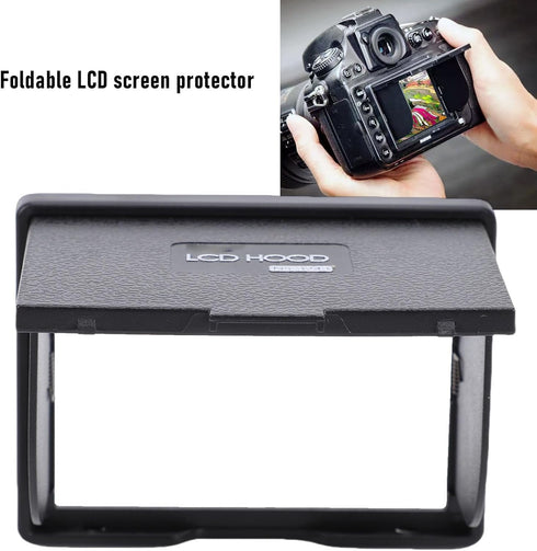 3.2in 5DIV 5DIII 1DX XT1 XT2 GFX50S Camera LCD Sun Shade, Screen Magnet Hood Viewfinder for Series XA Series Cameras
