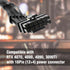 Premium Sleeved 12VHPWR PCI-e 5.0 16Pin to Triple 8-Pin GPU Power Extension Cable (F04-303BK)