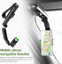 VKQTS 360 180 Sun Visor Phone Holder for Car with Swivel Design,Foldable Sunvisor Phone Holder for Car with Adjustable
