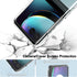 Foluu Motorola Razr+ 2023 Case, Clear Hard PC Back Bumper Protective Shockproof Scratch Resistant Case