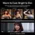 ULANZI ML05 9000K CRI97 360 Phone Light, Dual-Sided Magnetic Cell Phone Selfie Lights for iPhone/Android, Smartphone