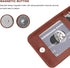 KIHUWEY iPhone 12 Mini Case Wallet, Premium Leather with Credit Card Holder, Magnetic Clasp, Heavy Duty Cover