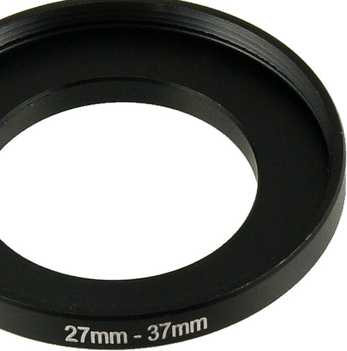 uxcell 27mm-37mm Step Up Ring Adapter for Camera, Metal 27mm to 37mm Lens Hood Stepping Up Ring Filter for DSLR SLR