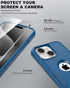 HayyaCase 15 [2X 15 6.1", for iPhone Case with Belt Clip : Heavy Duty Military Grade Drop Protective Case Screen