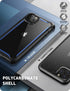 i-Blason Ares Series Case for iPhone 11 Pro, Rugged Clear Bumper with Built-in Screen Protector, Blue