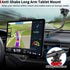 APPS2Car 7-13 Inch Upgraded Tablet Car Mount for iPad Truck Holder Long Arm Extension Strong Suction Cup Windshield