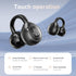 5.4 Open Ear Clip Headphones Wireless Earbuds Bluetooth Sports Earphones with Wireless LED Touch Screen Waterproof