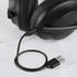 GEEKRIA USB Headphones Short Charger Cable for Bose QC Ultra, QC45, 700ANC, QC Earbuds II, USB to USB-C (1ft/30cm 2Pack)
