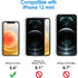 JETech Screen Protector for iPhone 12 mini - Tempered Glass Film, 3-Pack