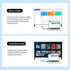 MT-VIKI VGA to HDMI Adapter, 1080P Converter with Audio + USB Power from VGA Computer/Laptop to HDMI TV/Monitor, Male