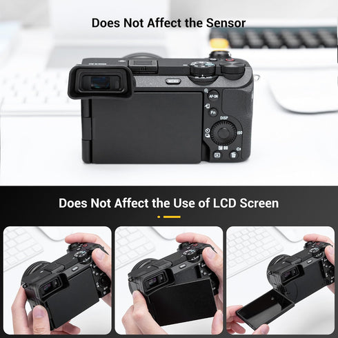 A6700 A6700 FDA-EP20 A6700 Eyecup Eyepiece, Soft Silicon Extended Camera Eye Cup Viewfinder Special Designed for Sony